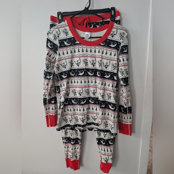 Hanna Andersson Other - Hanna Andersson The Nightmare‎ Before Christmas Cotton Long Sleeve Pajama Set